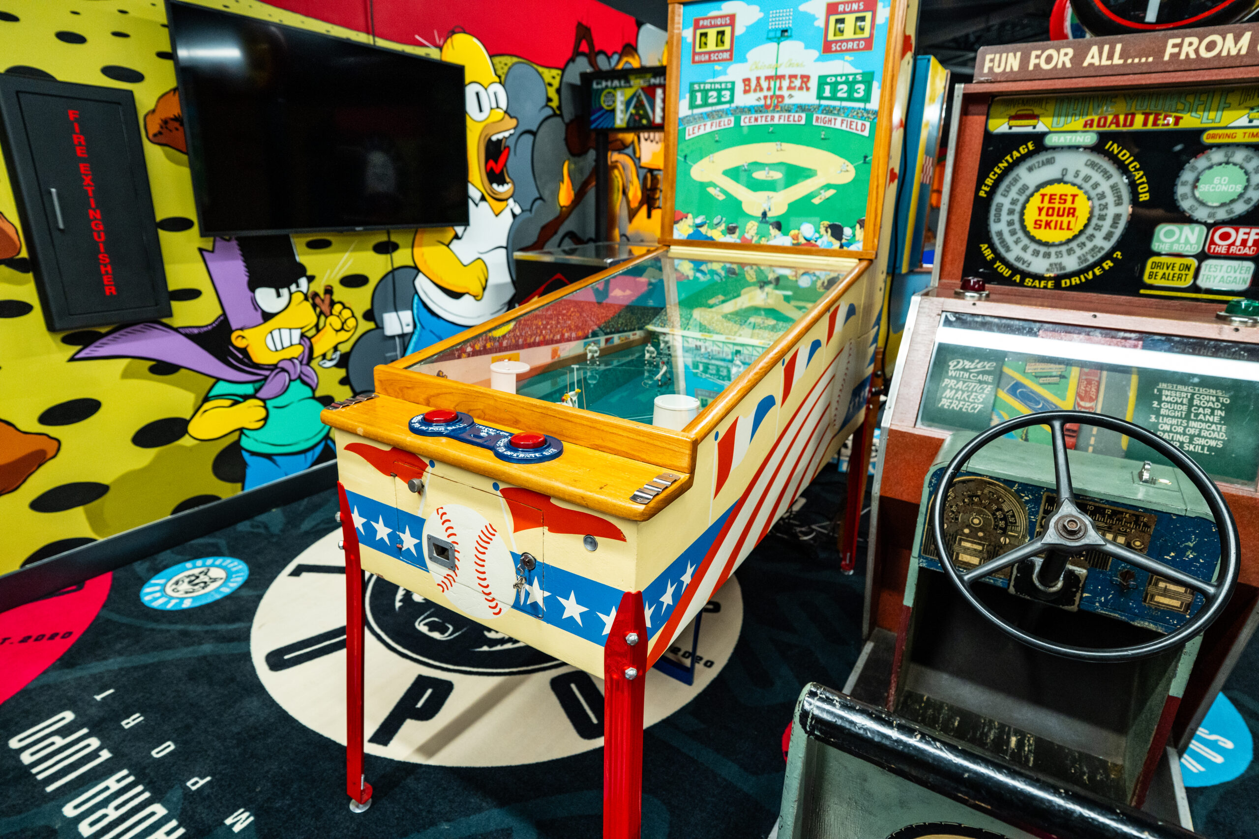 CHICAGO COIN BATTER UP BASEBALL PINBALL 1970s